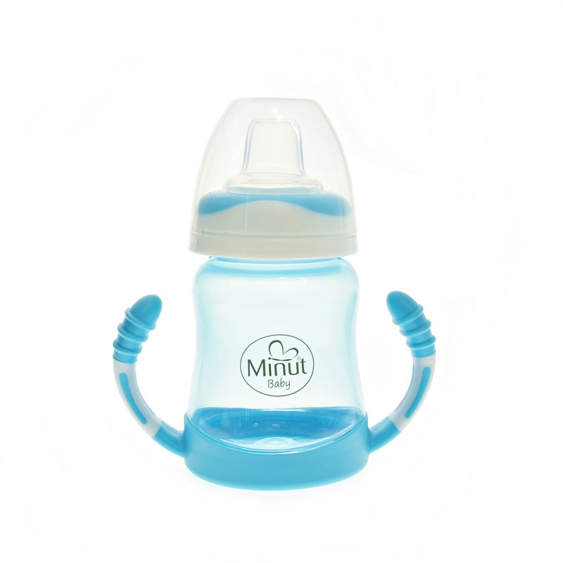 Cana Anticurgere Minut Baby 210ml, Albastra - imagine 2