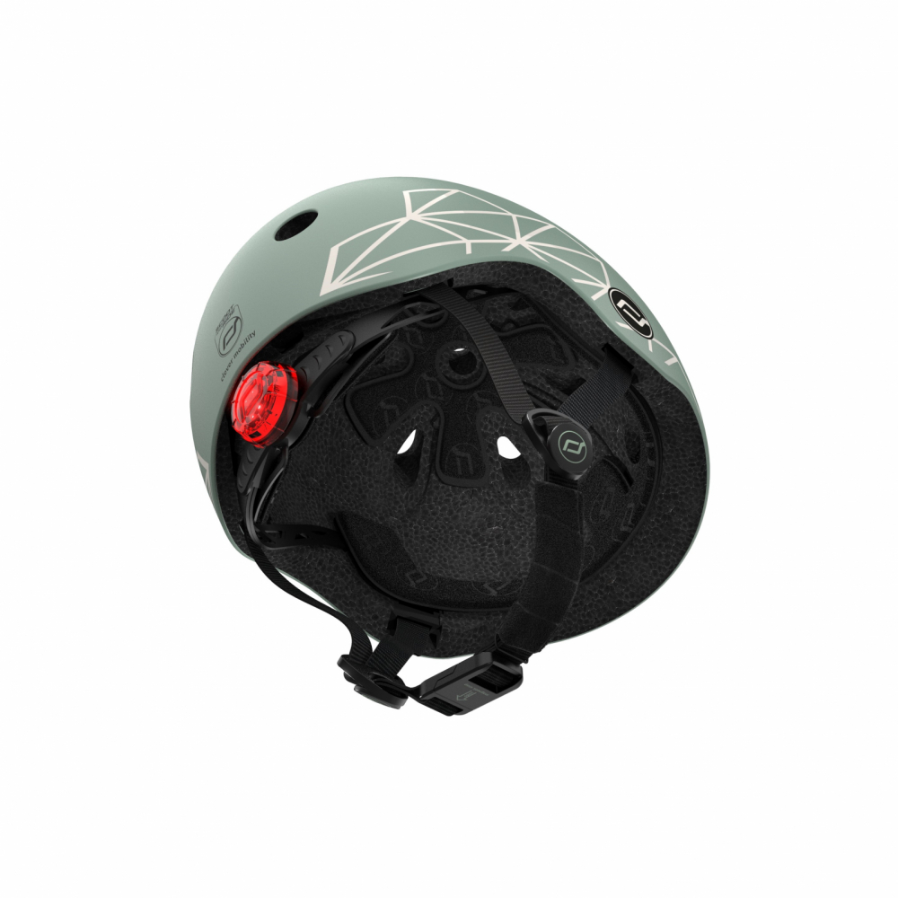 Casca copii Scoot and Ride cu LED si magnet, 45-51cm - imagine 5