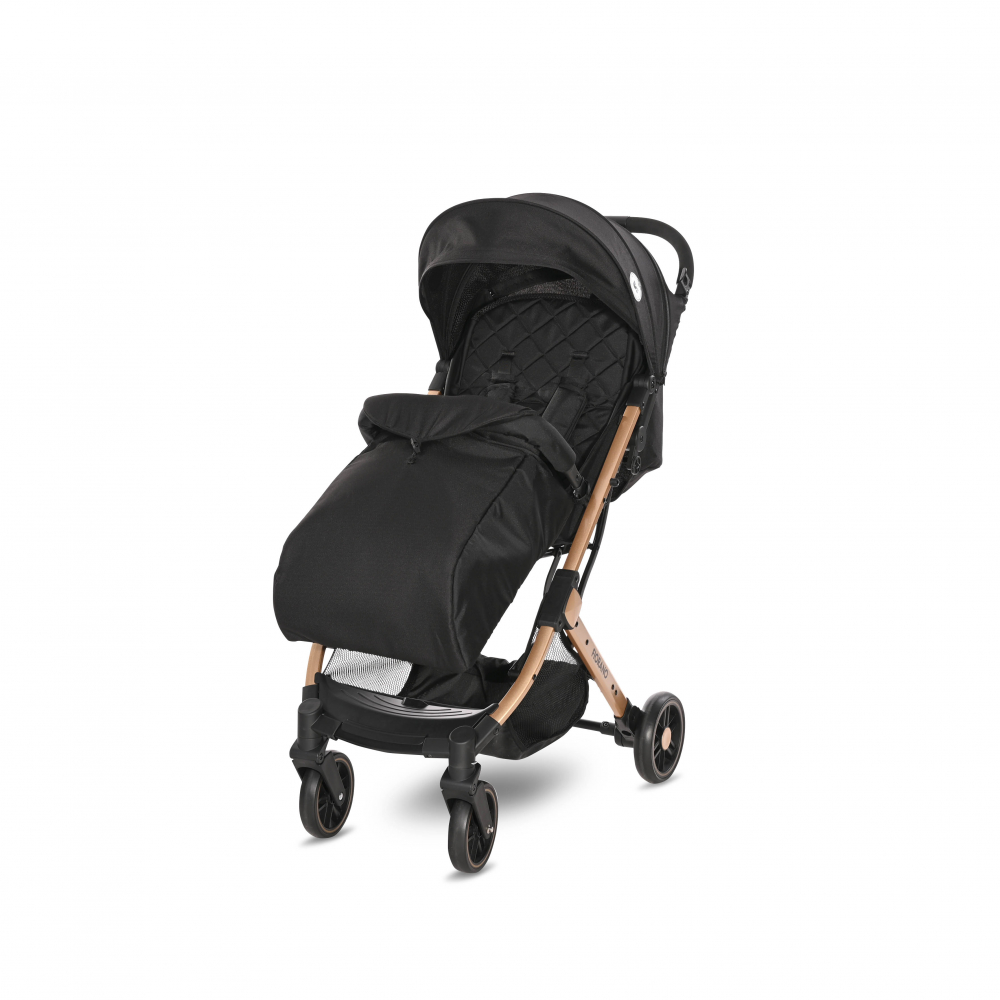 Carucior Lorelli Fiorano Black cu Husa Transport