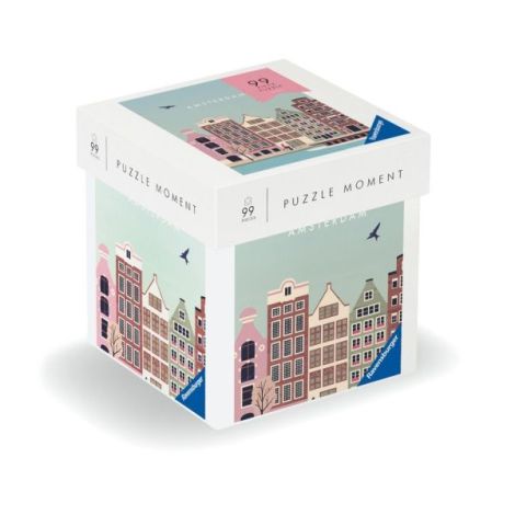 Ravensburger Puzzle Amsterdam, 99 Piese, Moment Plăcut - imagine 2