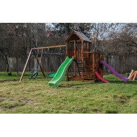 Spațiu de Joacă Penthouse cu 2 Tobogane - BlueRabbit - imagine 4