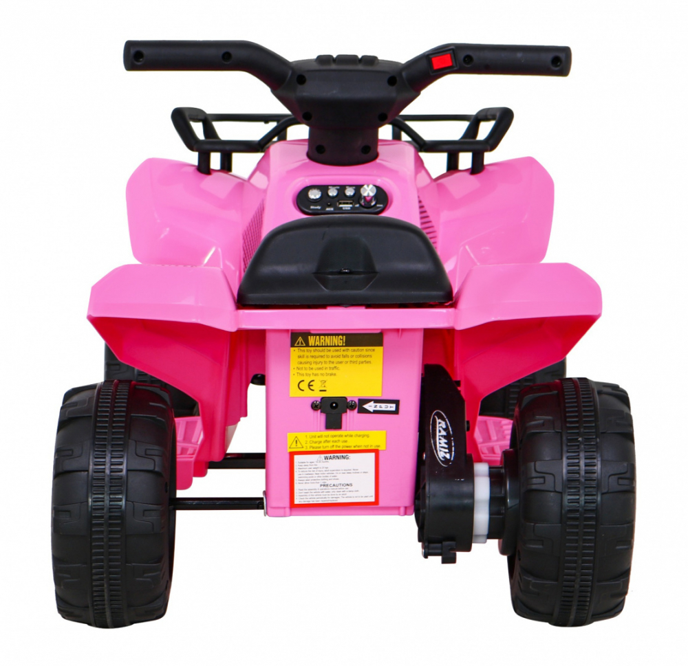 ATV Electric Ramiz Storm Pink pentru Copii - imagine 10