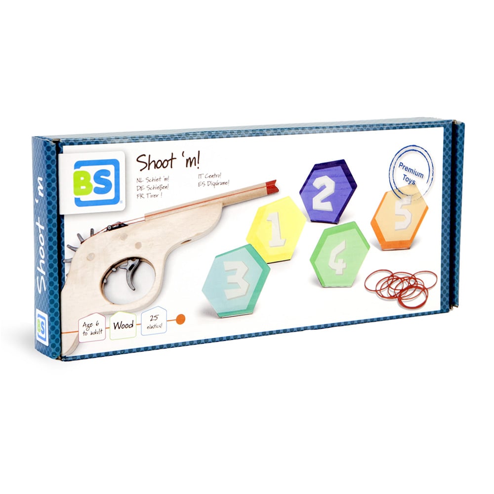 Pistol cu Elastice BS Toys | Joc de Îndemânare
