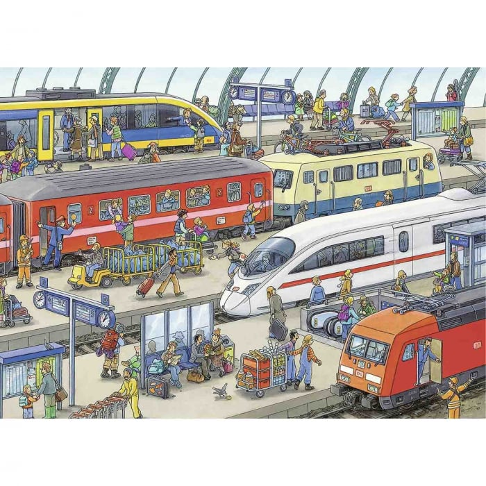 Ravensburger Puzzle Tren 60 Piese - Copii