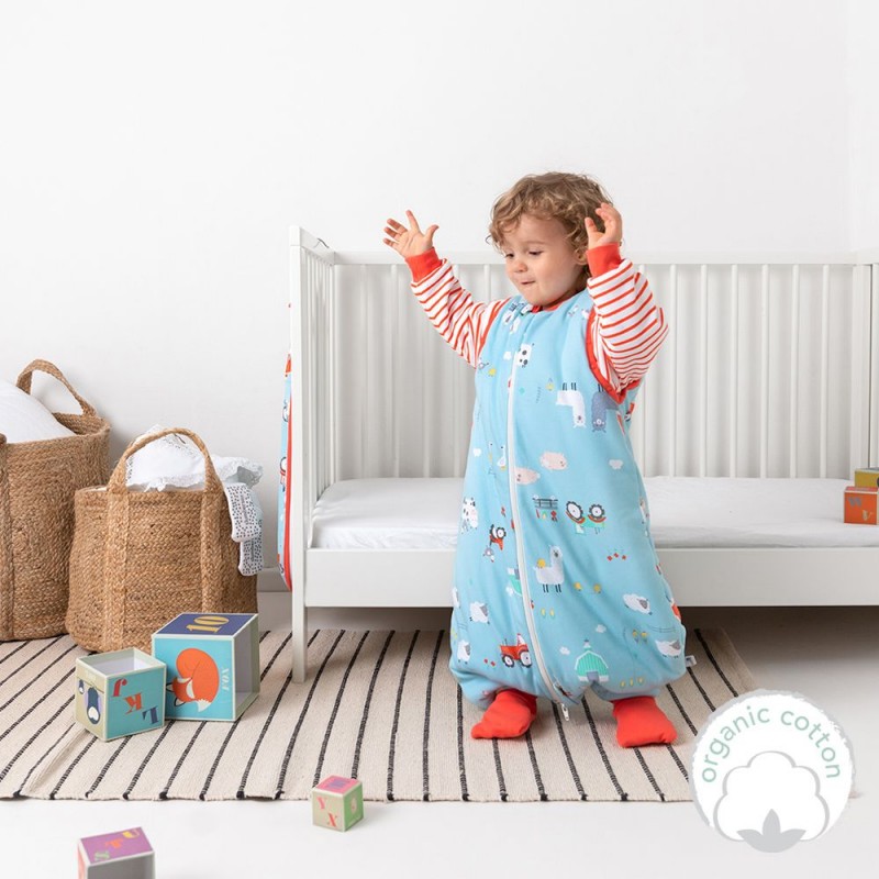 Sac dormit Slumbersac Farmyard 110cm - Somn sigur