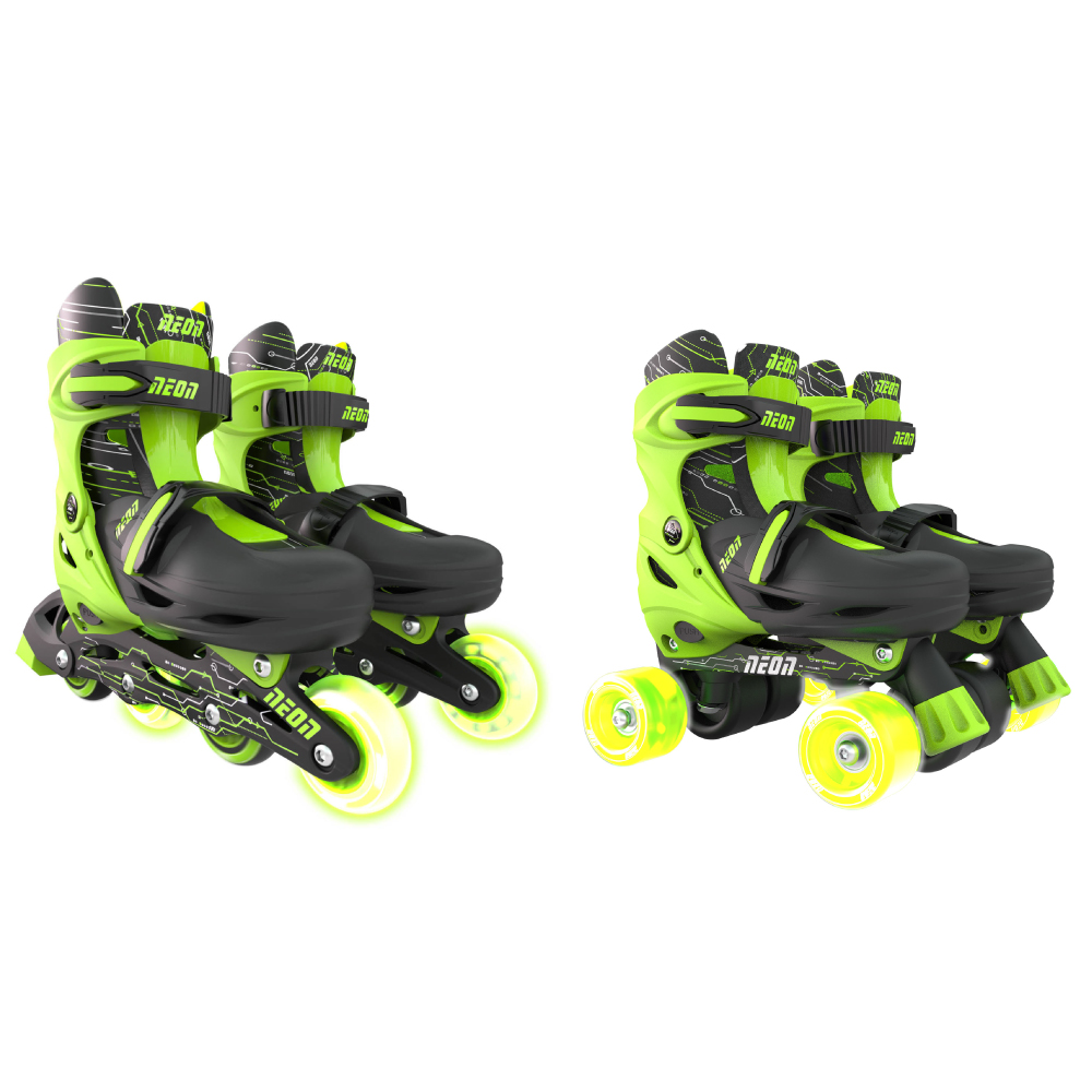 Role Neon Combo 2-in-1 34-37 Verde - imagine 2