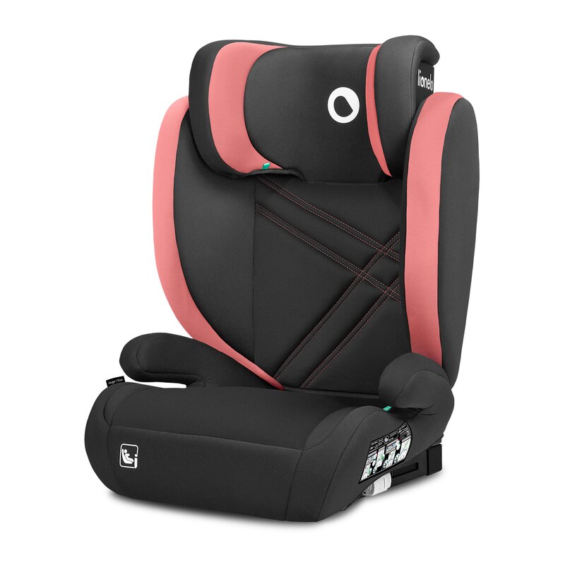 Scaun Auto Lionelo Hugo i-Size Pink 4-12 ani - imagine 2