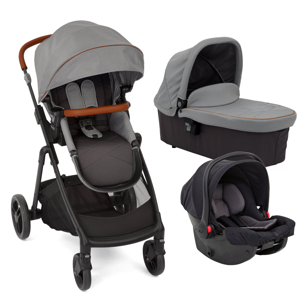 Carucior Graco Near2Me 3 in 1, Gri