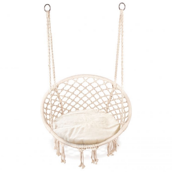 Leagan Suspendat Modernhome Cuib de Barza Alb - imagine 2