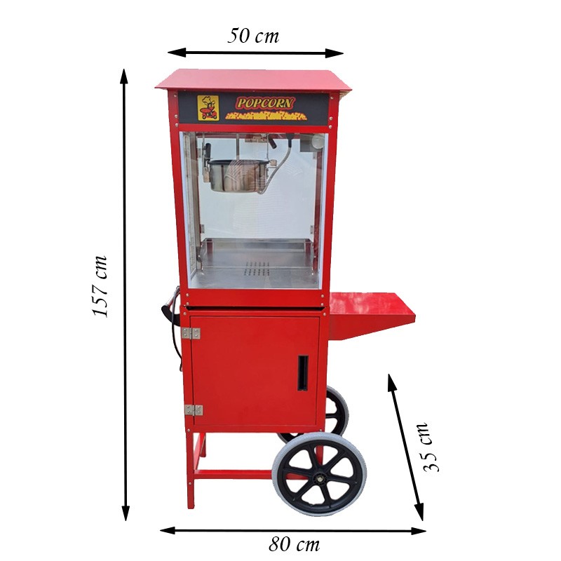Mașină popcorn Procart 1600W casnică