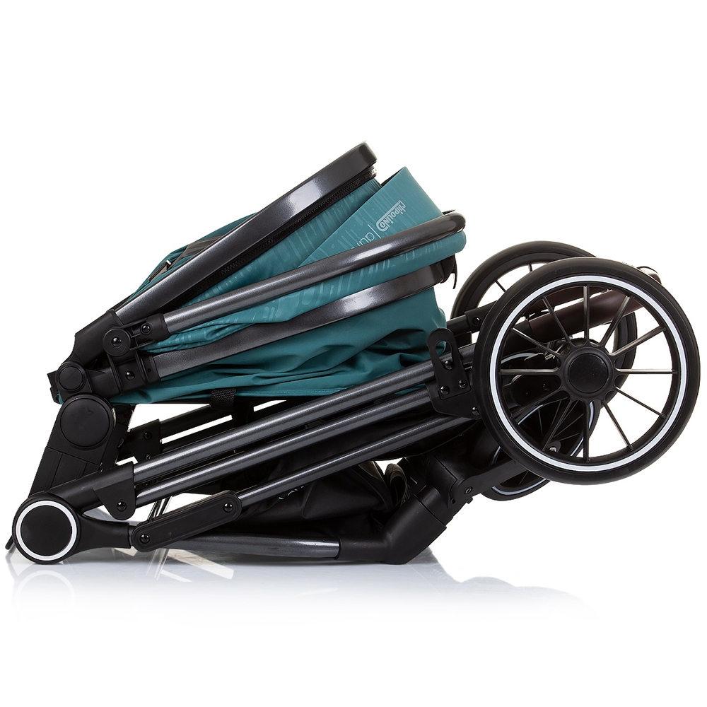 Carucior Chipolino Aura 2 in 1 Teal, 0-22kg - imagine 7