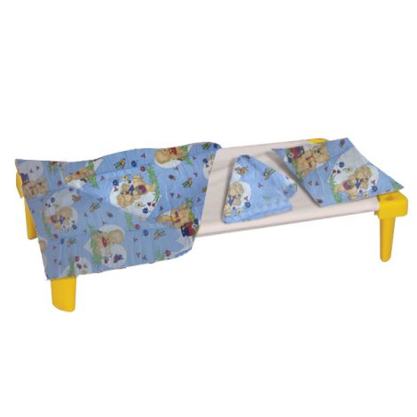 Set Lenjerie Patut Gradinita Bumbac 100% - imagine 3