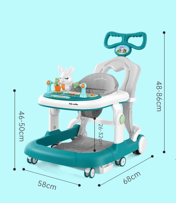 Premergator Little Mom Grey Rabbit Pliabil - imagine 5