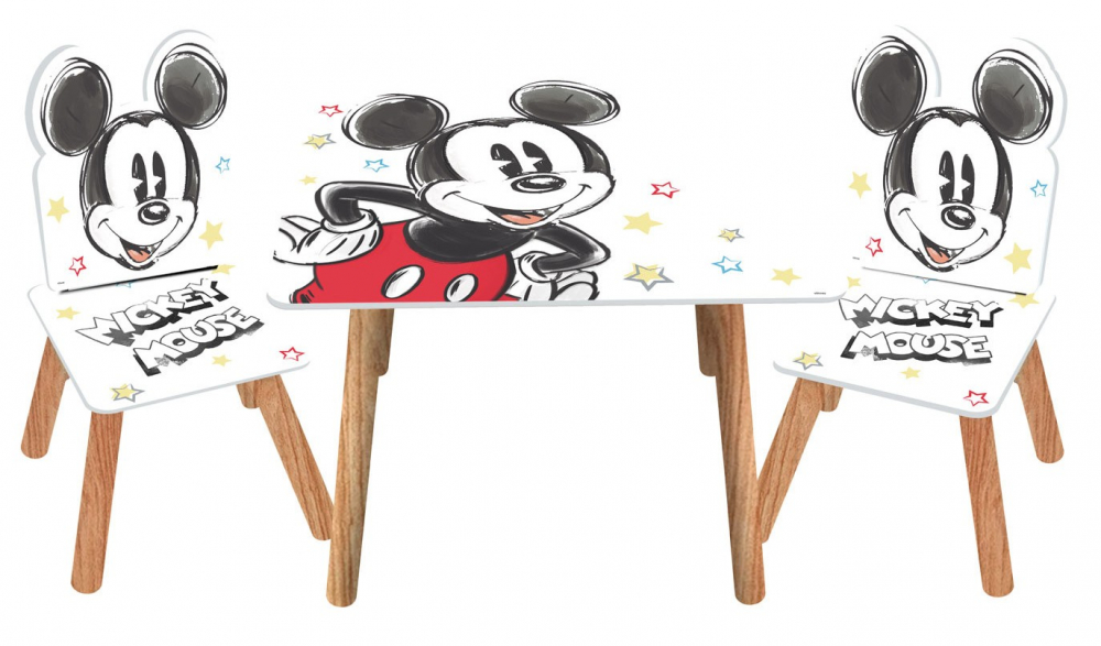 Set masă și 2 scaune Mickey Arditex