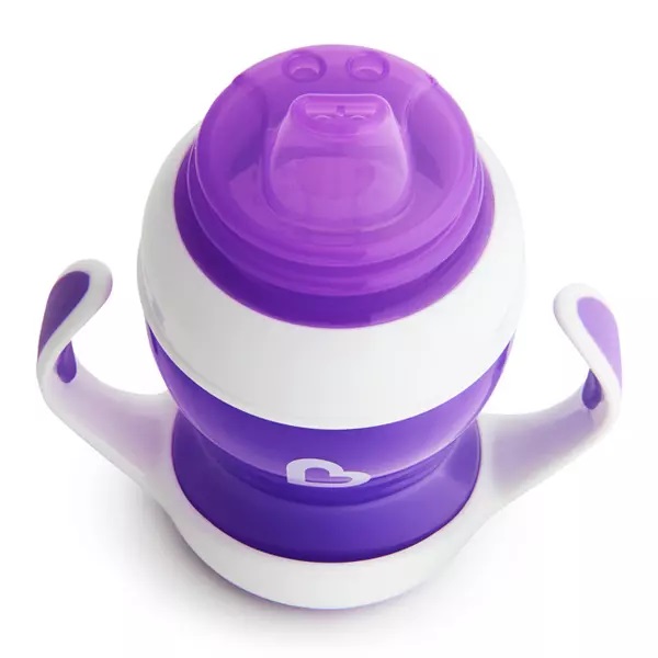 Cana de tranzitie Munchkin Gentle, 118 ml, Purple - imagine 4