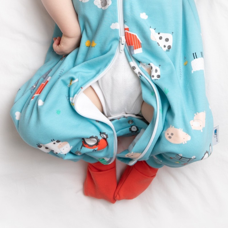 Sac de dormit Slumbersac cu picioruse, 80 cm - imagine 3