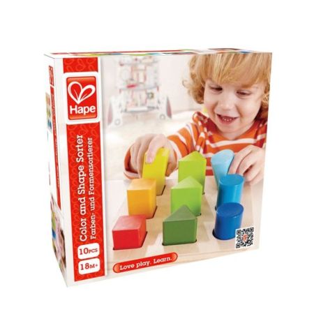 Hape Sortator Forme Lemn - Jucărie Educativă - imagine 2