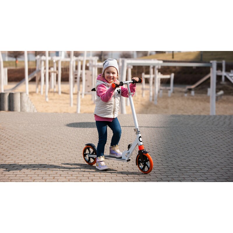 Trotineta Lionelo Luca, Portocaliu, Pliabilă - imagine 11
