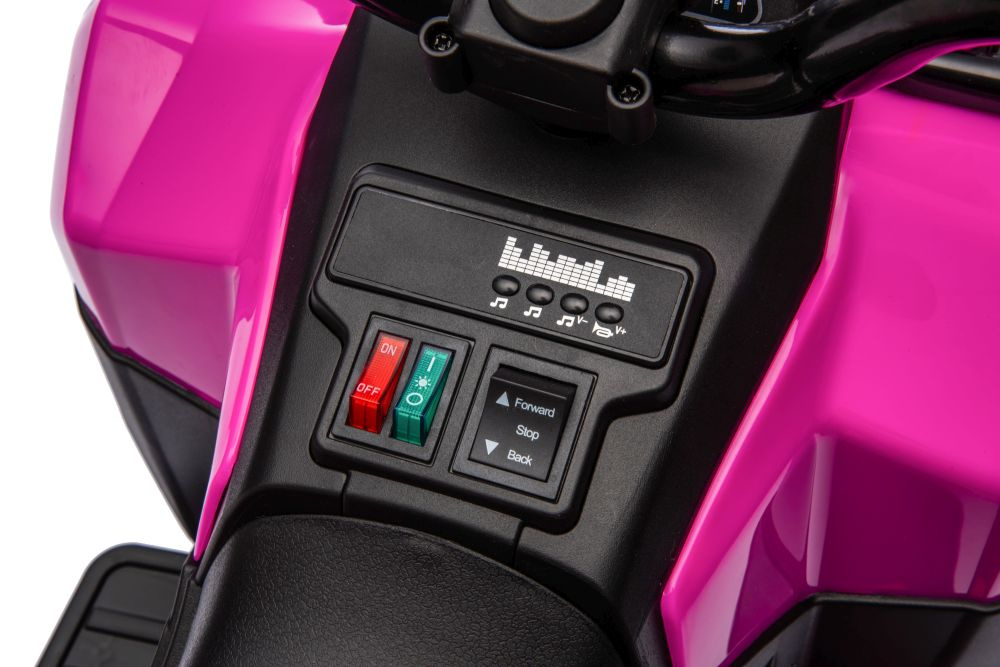 ATV Electric Leantoys Pink Copii 6V - 649 RON