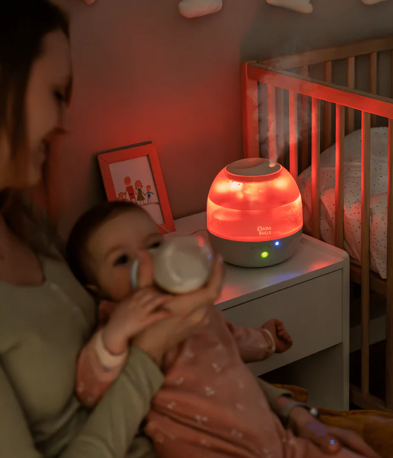 Umidificator Badabulle Bubble cu Lampa Veghe - imagine 8