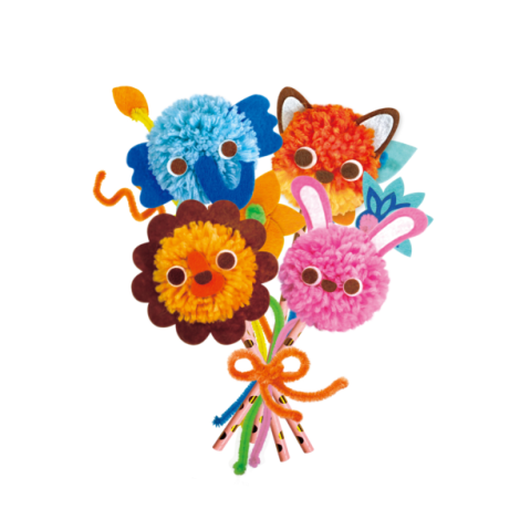 Avenir Set Pom Pom | Creează Animalute - imagine 9