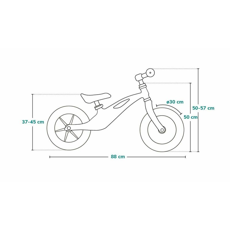 Bicicleta Lionelo Bart Air 12", Magneziu, Roz Violet