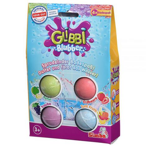 Pudra baie Simba Glibbi 4 culori parfumate