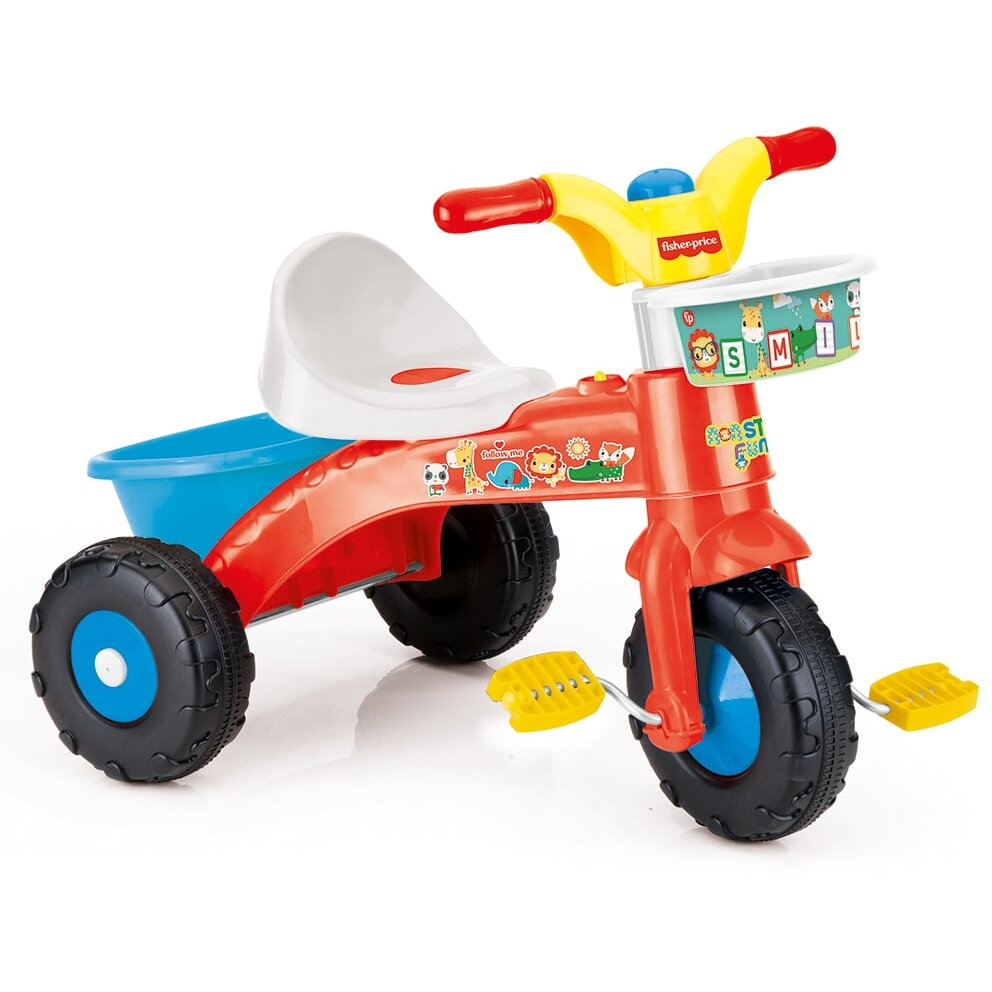 Tricicleta Fisher Price My First Trick, Cos si Claxon - imagine 3