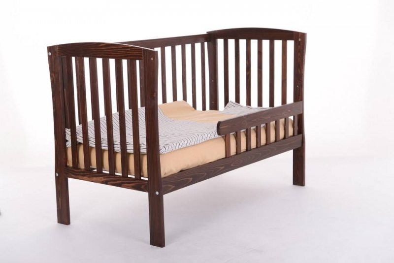Patut Bebe Junior DeLuxe Mesterel, Lemn Masiv - imagine 10