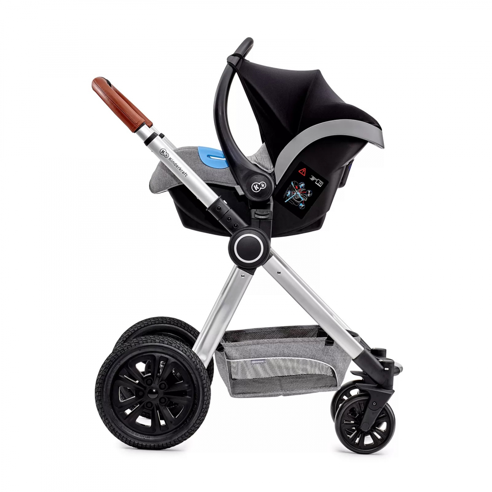 Kinderkraft Veo 3in1 Grey - Carucior Premium - imagine 2