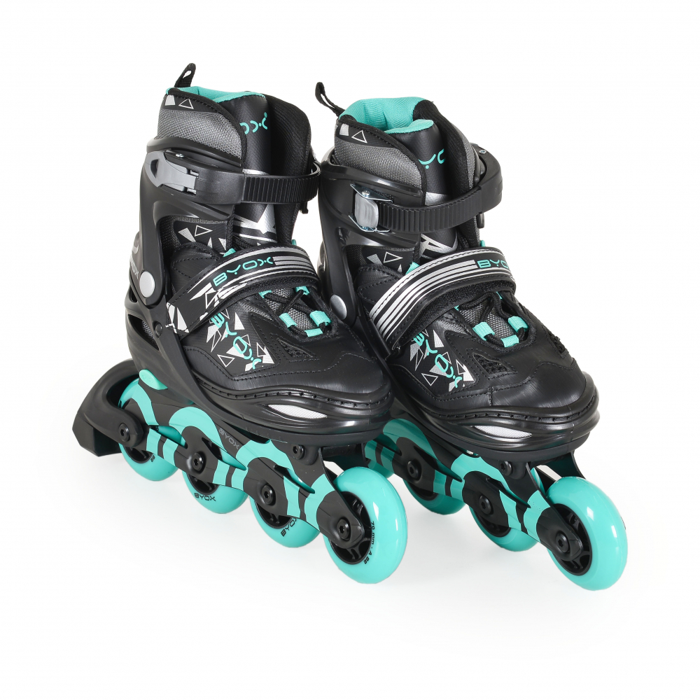 Role Byox Dazzle Teal 34-37 | Reglabile - imagine 2