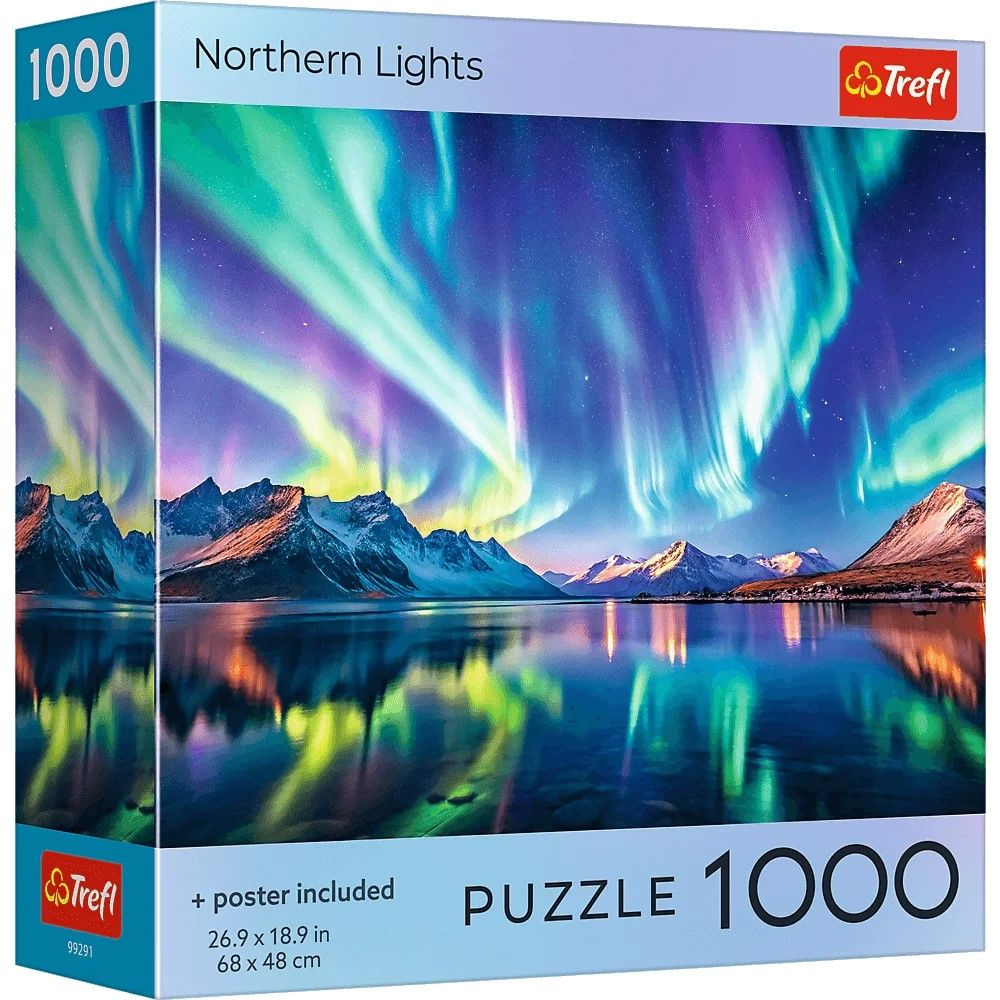 Puzzle Trefl 1000 USA Aurora Boreală