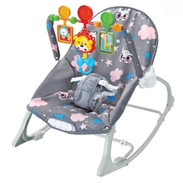 Balansoar Eurobaby Little Dreamer Gri Siguranta Maxima - imagine 2