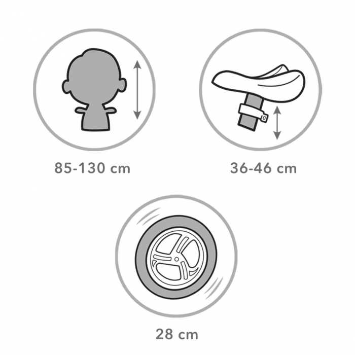 Bicicletă Fără Pedale Kidwell Jogo Ușoară - imagine 5