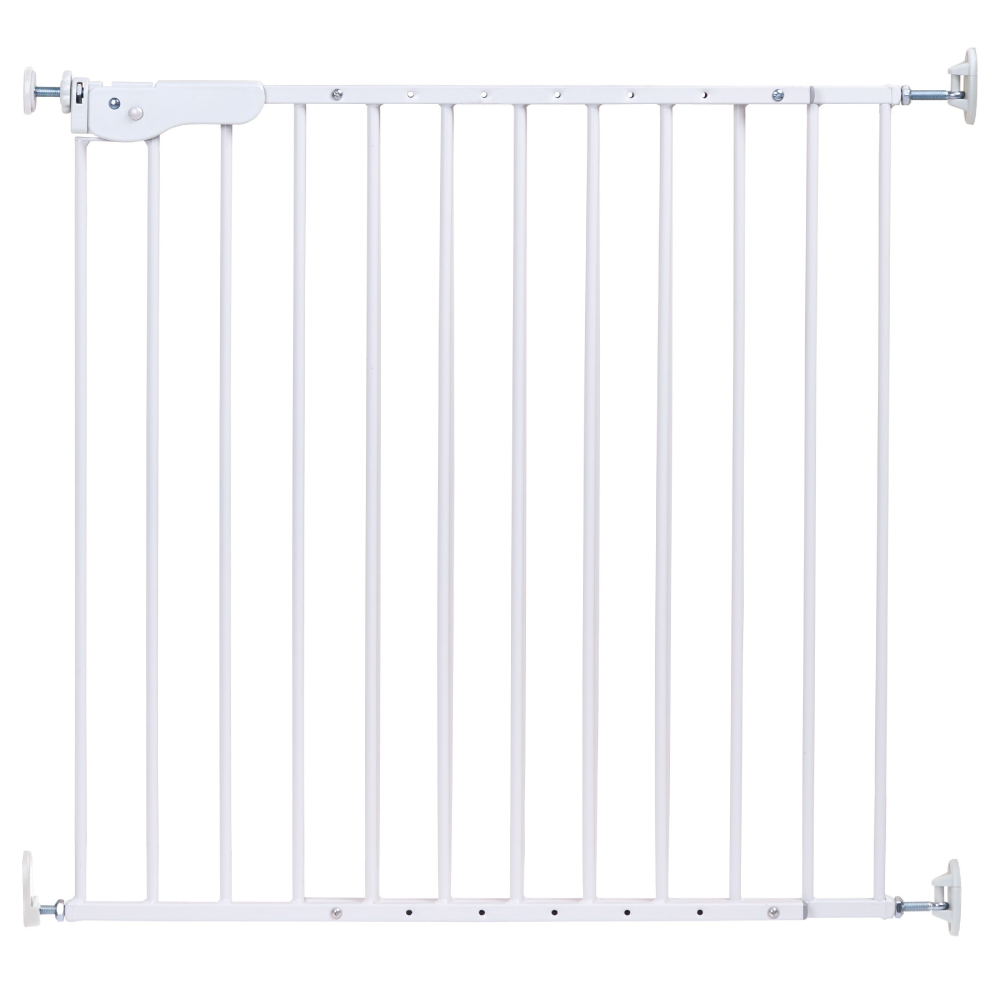 Poarta Siguranta Childhome Supra, Alb, 75-110 cm - imagine 2