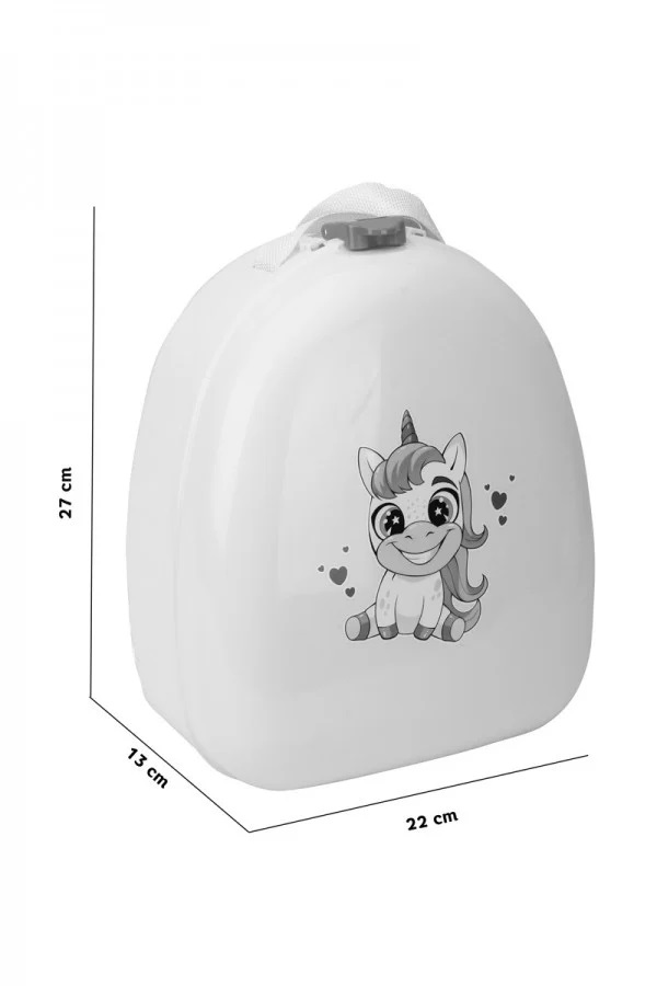 Cutie Mic Dejun Rucsac Dino Blue Technok - imagine 3