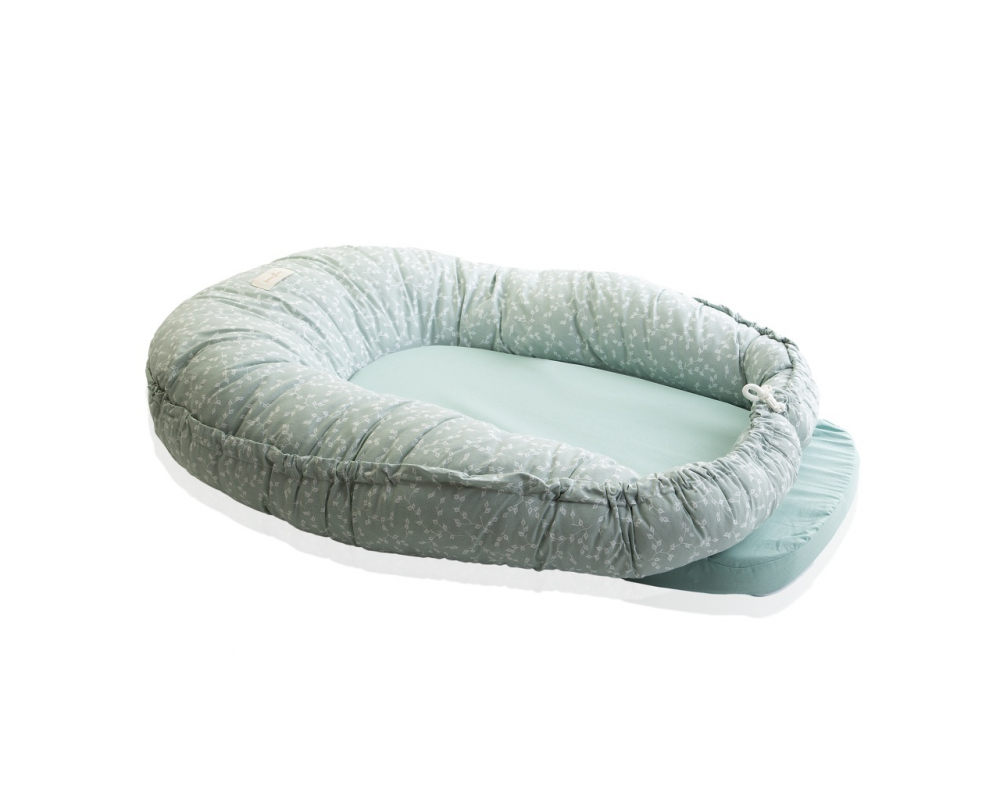 BabyNest 5 în 1 BabyJem Verde - Siguranță Max - imagine 6
