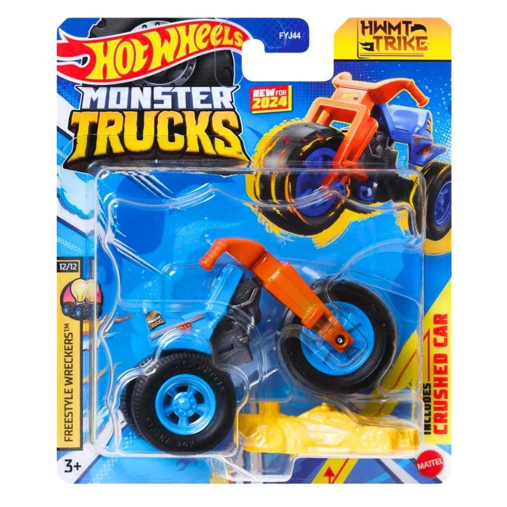 Tricicleta Hot Wheels Monster Truck Freestyle