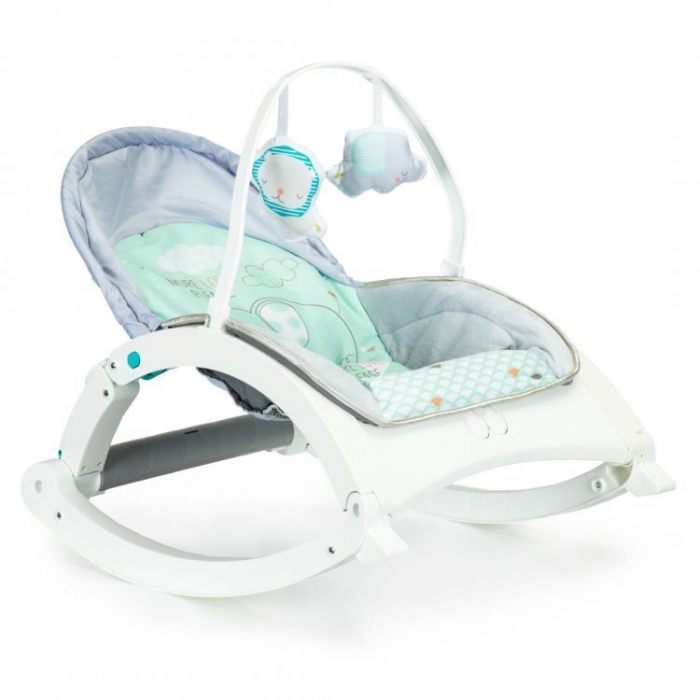 Fotoliu balansoar 3in1 Ecotoys cu vibrații