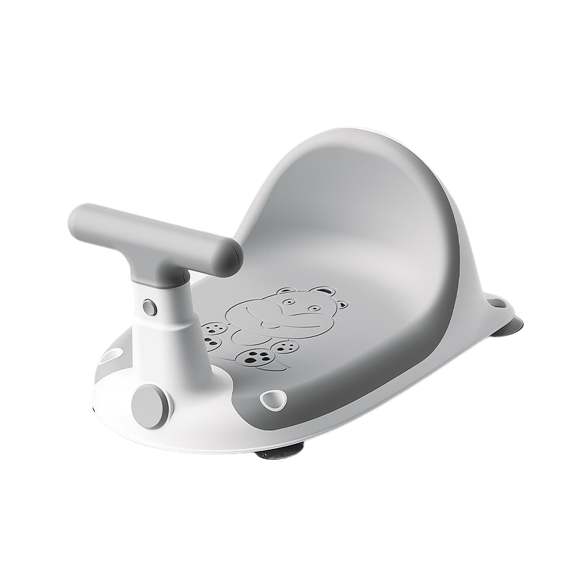 Scaun Baie Bebelusi Little Mom Grey - Siguranta - imagine 2