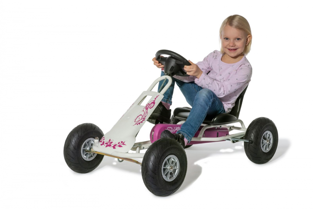Kart Air Runner Flower Ferbedo, Alb - imagine 3