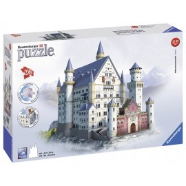 Puzzle 3D Neuschwanstein Ravensburger 216 piese - imagine 3