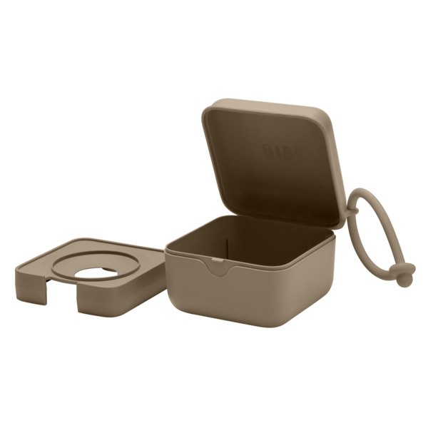 Cutie Depozitare Suzete Bibs Dark Oak, 3 Bucăți - imagine 2