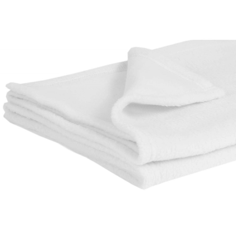 Paturica Fleece OEM Alba 75x100cm Moale