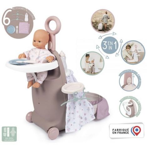 Valiza Smoby Baby Nurse 3-in-1 Păpuși - imagine 2