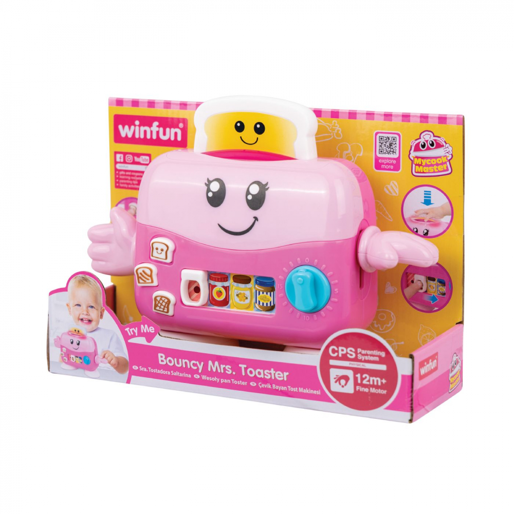 Jucărie Toaster Winfun Interactivă