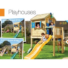 JungleGym Platform L cu Tobogan 2,4m - imagine 3