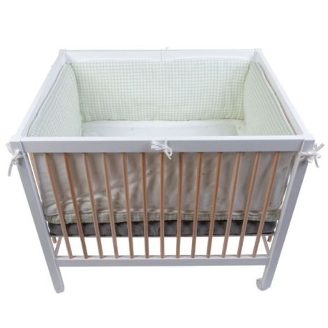 Protectie Patut Childhome Verde | Siguranta Maxima - imagine 4