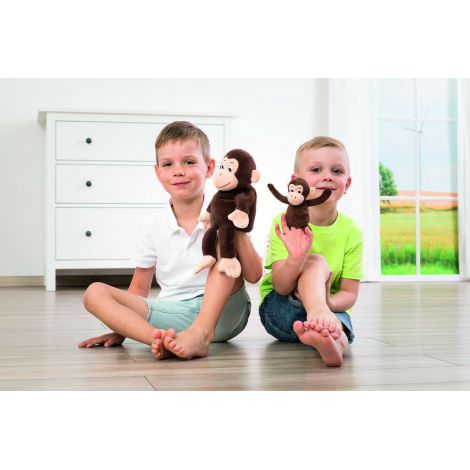 Set Păpuși Maimuță și Puiul Beleduc - imagine 3