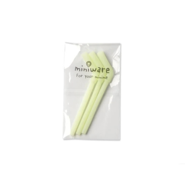 Set 3 Paie Reutilizabile Miniware Key Lime, Non-Toxice
